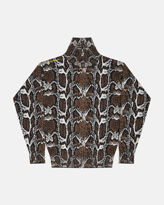 SNAKE ZIP KNIT