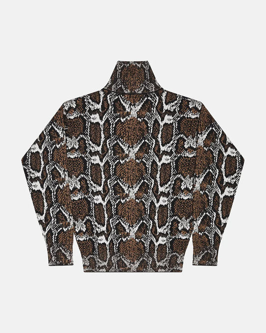 SNAKE ZIP KNIT